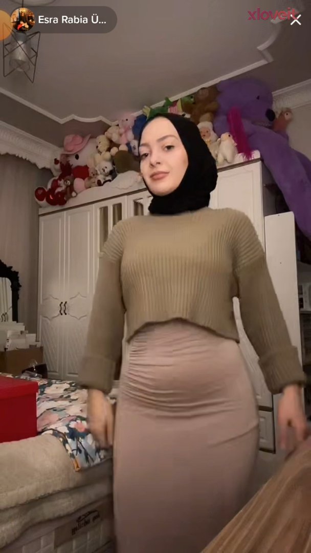 Esra Rabia Ünal ifşa Türbanlı kıvırttığı videoları