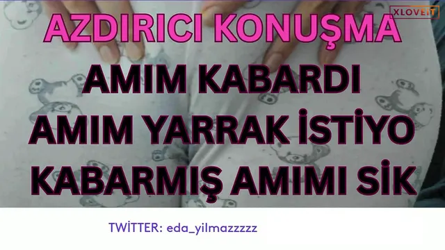 Mastürbasyon — Porno Hikayesi – Kabarmış amım yarrak istiyo — Eda Yılmaz