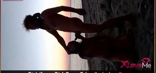 Türk Sakso — Sahilde gün batımına karşı sakso sex